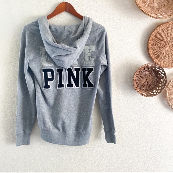 PINK by Victoria’s Secret hooded Sweater Small - Picture 2 of 4